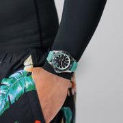 HAMILTON H82415331 Khaki Navy Scuba Karóra